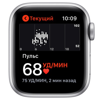 Смарт-часы Apple Watch S9 40mm Silver Sport Band - вид 7 миниатюра