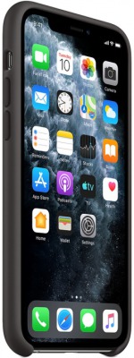 Клип-кейс Apple Silicone для iPhone 11 Pro черный - view 1 miniature