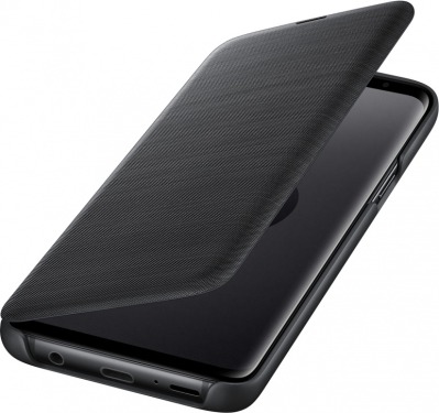 Чехол-книжка Samsung LED View для Galaxy S9 черный - view 5 miniature