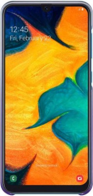 Клип-кейс Samsung Gradation Cover для Samsung Galaxy A30 фиолетовый - вид 3 миниатюра
