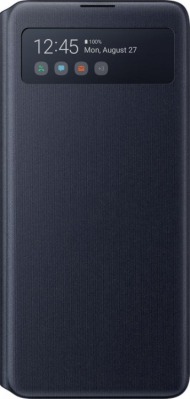 Чехол-книжка Samsung S View Wallet Cover для Galaxy Note 10 lite черный - view 1 miniature
