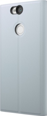 Чехол-книжка Sony Stand Cover для Xperia XA2 Plus серебристый - view 1 miniature